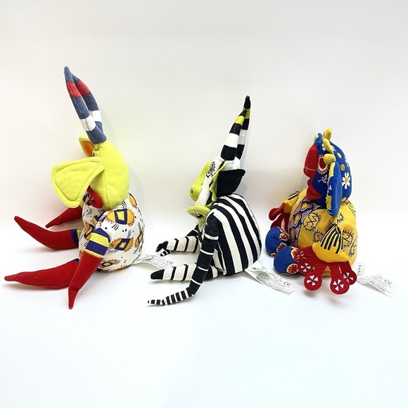 The Lion King The Broadway Musical Beanbag Plushes Lot Of 3 Tricksters 1, 4, 5 - Picture 4 of 12